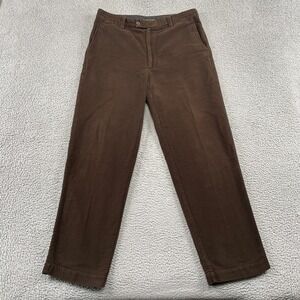 Banana Republic Pants Mens 38L Brown Dylan Chino 100% Cotton Straight Leg Casual
